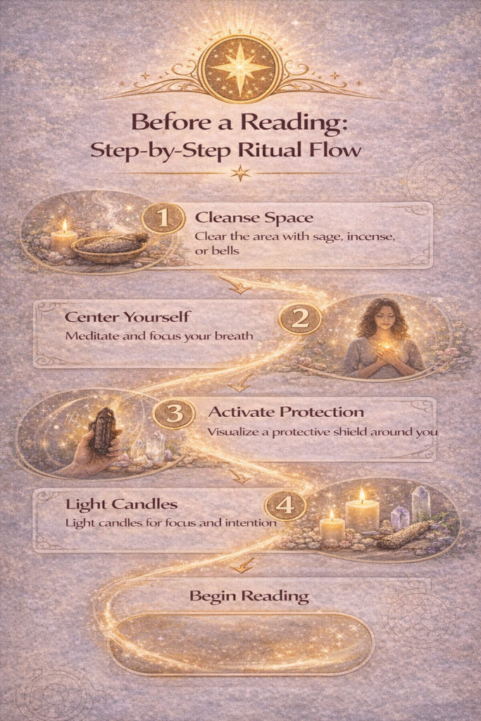 Before a Reading: Step-by-Step Ritual Flow