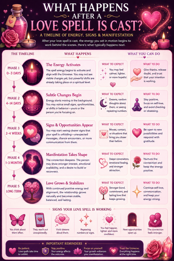 What Happens After a Love Spell Is Cast