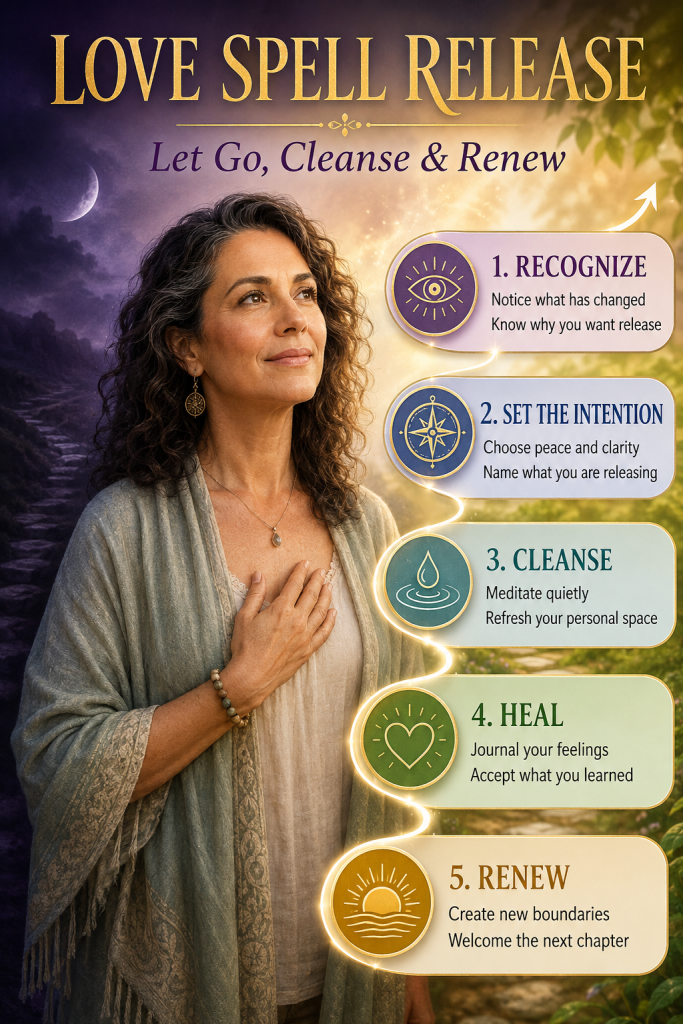 Love Spell Release: Let Go, Cleanse & Renew
